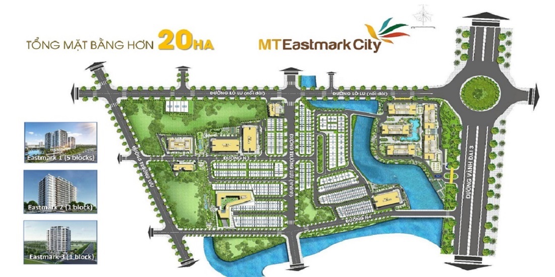 mặt bằng MT eastmark City