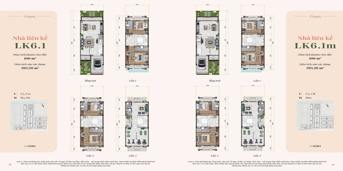 mặt bằng the classia 9