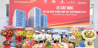 cất nóc căn hộ MT Eastmark city