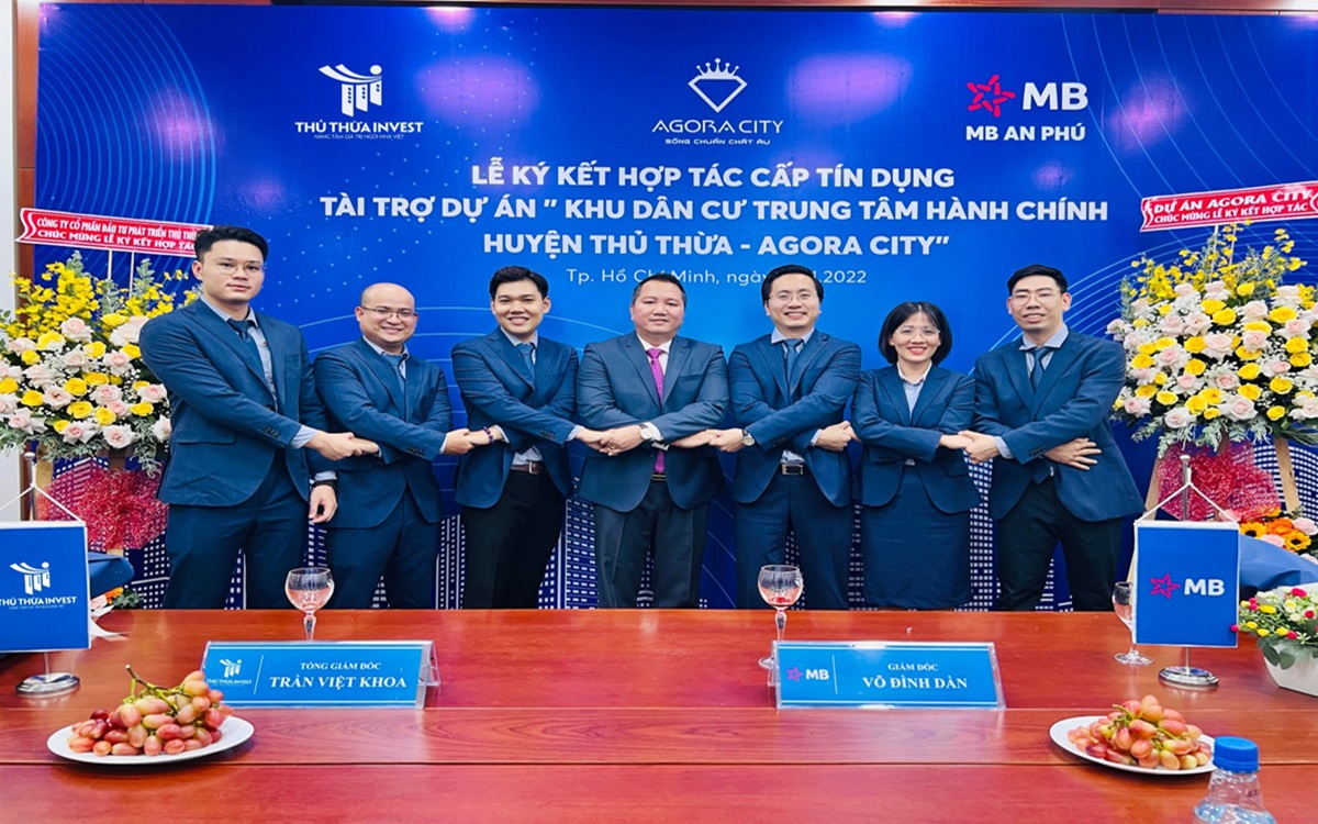 lễ ký kết cho vay khu dân cư agora city