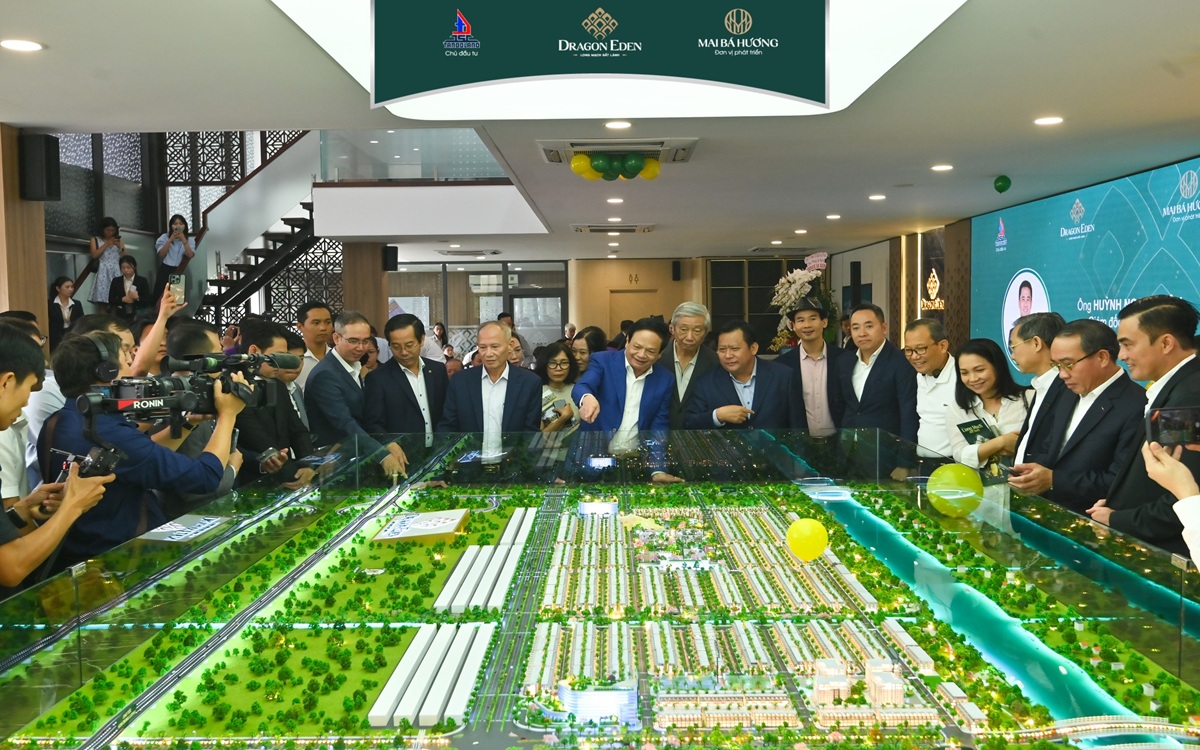 khai trương sa bàn dự án mai bá hương