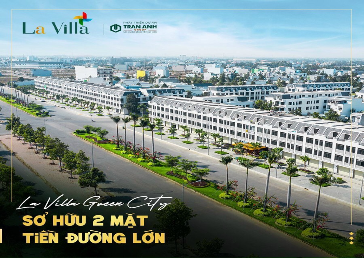 nhà phố thương mại lavilla green city
